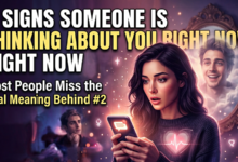 thinking about someone concept emotional