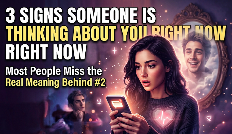 thinking about someone concept emotional